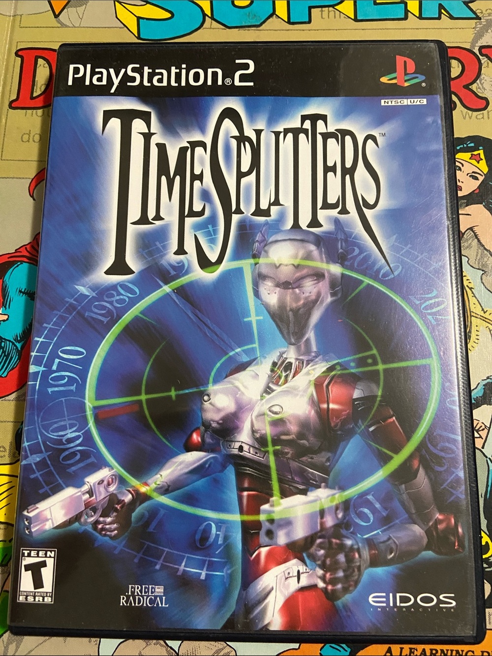 Time Splitters (Sony PlayStation 2, 2000, PS2) CIB Complete